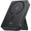 baseus powerbank 5000mah magpro magnetic bracket wireless charging 20w black photo