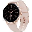 qcy watch elite s11 pink gold small metal 119 amodel fashion bt call ipx8 waterproof photo