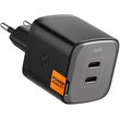 spigen arcstation pro black for gan 2 port usb c pd30 45w usb c pd30 45w total 45w photo
