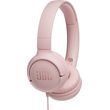 jbl tune 500 bluetooth on ear headphones pink photo