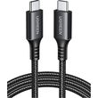 ugreen charging cable 60w us567 type c type c black gray 2m 15374 photo