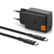 spigen arcstation pro 65w wall charger black for gan 1 port photo