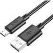 hoco usb a to microusb cable x88 18w 2a 1m black photo
