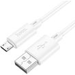 hoco usb a to microusb cable x88 18w 2a 1m white photo