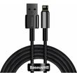 baseus tungsten gold usb a to lightning cable 20w 24a 2m black calwj a01 photo