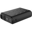 celly power bank pd 20w 2 usb c and 1 usb a 10000mah up black photo