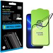 bestsuit flexible hybrid glass 5d for samsung galaxy s25 black photo