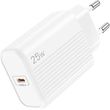 lamtech fast charger type c pd25w white lam112693 photo