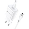 lamtech quick charger usb30 18w with type c cable 1m white lam021998 photo