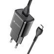 lamtech quick charger usb30 18w with micro usb cable 1m black lam021967 photo