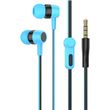 lamtech handsfree with mic 35mm jack blue lam021349 photo