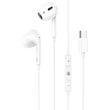 lamtech type c mobile earphones with microphone white lam020939 photo