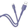 lamtech datacable micro usb 1m blue lam445172 photo