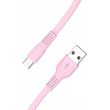 lamtech type c 30a flat charging cable 1m pink lam111825 photo