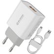 charger wk 18w qc30 wp u57 combo type c cable photo