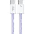 charging cable wk 65w type c type c purple 1m wdc 21 photo