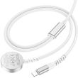 hoco cw54 charging cable apple watch series iphone ipad lightning white photo