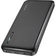 logilink mobile power bank lipo 10000mah usb c in out black photo