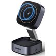 wireless magnetic charger stand 2in1 ugreen 15w qi w526 35278 grey photo
