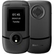 blackview 4g dual screen flip phone 48mb 128mb midnight black n2000 blk photo