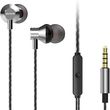 aiwa stereo 35mm in ear with remote and mic silver estm 50sl photo