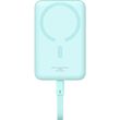 baseus powerbank magnetic mini 10000mah 30w pd fqi wireless charging blue photo