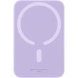 baseus magnetic mini wireless powerbank magsafe 6000mah 20w purple photo