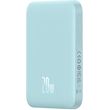 baseus magnetic mini wireless powerbank magsafe 6000mah 20w blue photo