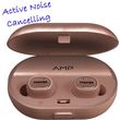 toshiba audio anc wireless bt stereo sweat resistant earbuds with mic rose gold rze bt900ekpn photo