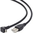 cablexpert angled micro usb cable 18m ccp musb2 ambm90 6 photo