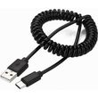 cablexpert coiled usb type c cable 06m black cc usb2c amcm 06m photo