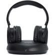aiwa wireless stereo tv rf headphone system black whf 930d photo