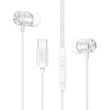 xo ep80 ensyrmata in ear metallika akoystika me mikrofono kai bysma usb c se leyko xroma photo