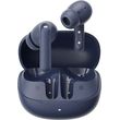 qcy buds anc blue ht15 45db anc tws earbuds 35h 5 mic enc ear canal adaptive tech leather cas photo