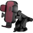 lamtech multi angle clamping car holder for smartphones up to 7 black red lam980558 photo