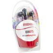 maxell eb 875 color buds earphones with microphone in ear black photo
