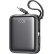 joyroom jr pbf27 225w mini power bank with dual cables 10000mah black photo