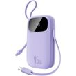 powerbank baseus enerfill fc31 qpow 3 10000mah 45w qc pd purple e0028c02 photo