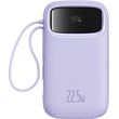 powerbank baseus qpow pro 10000mah 225w qc pd purple p10055003513 00 photo