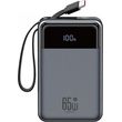 powerbank xo design pr267 20000mah 65w qc pd grey photo