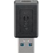 goobay 45400 usb 30 superspeed adapter usb a to usb c black photo