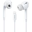 earphone lightning wk yb10 plug play white photo