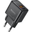 yesido yc64 30w 3a wall charger 1 x usb a 1 x usb c black photo