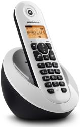 motorola c601 single digital cordless phone white photo