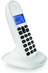 motorola c1001lb dect cordless phone white photo