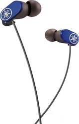 yamaha eph w32 bluetooth earphones with remote and in line mic blue photo