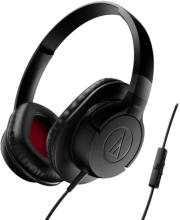audio technica ath ax1is sonicfuel over ear headphones for smartphones black photo