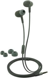 logilink hs0041 sports fit in ear stereo headset 35mm with 2 sets ear buds waterproof grey photo