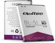 qoltec 52013 battery bl 5j for nokia 5800 1320mah photo