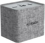 creative nuno micro cube sized portable bluetooth speaker grey photo